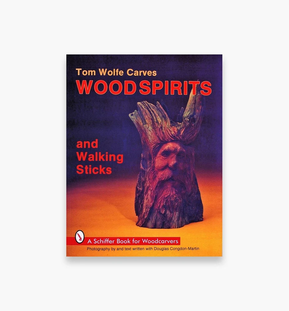 Tom Wolfe Carves Wood Spirits and Walking Sticks