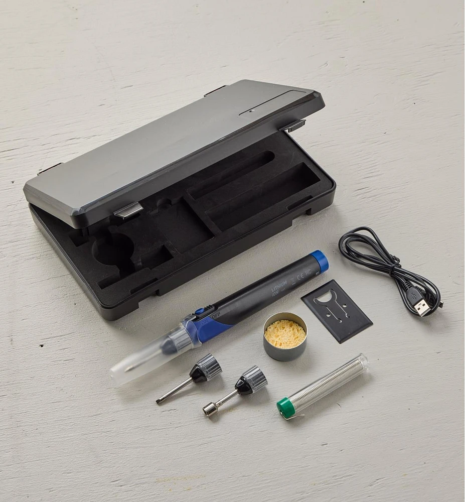 USB-Rechargeable Soldering Kit