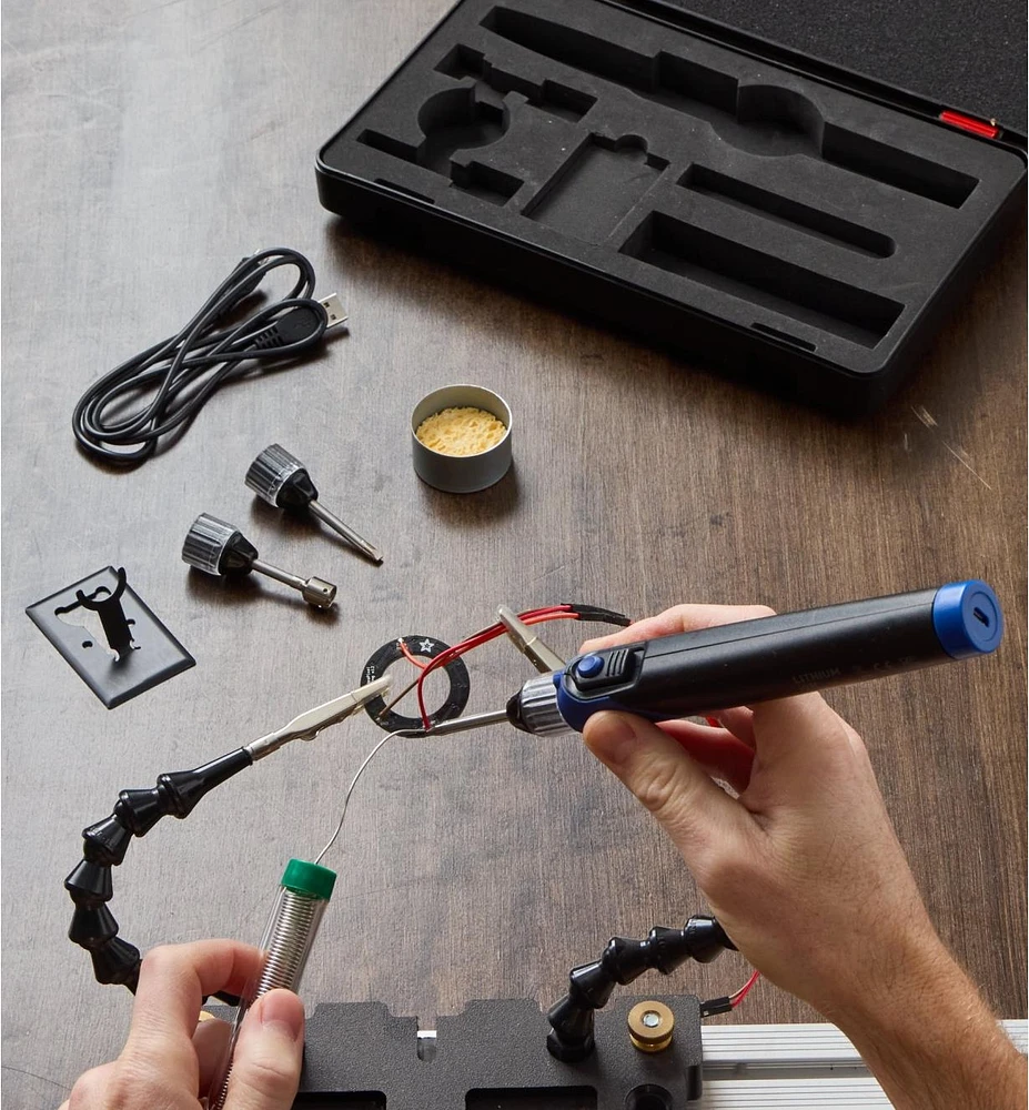 USB-Rechargeable Soldering Kit