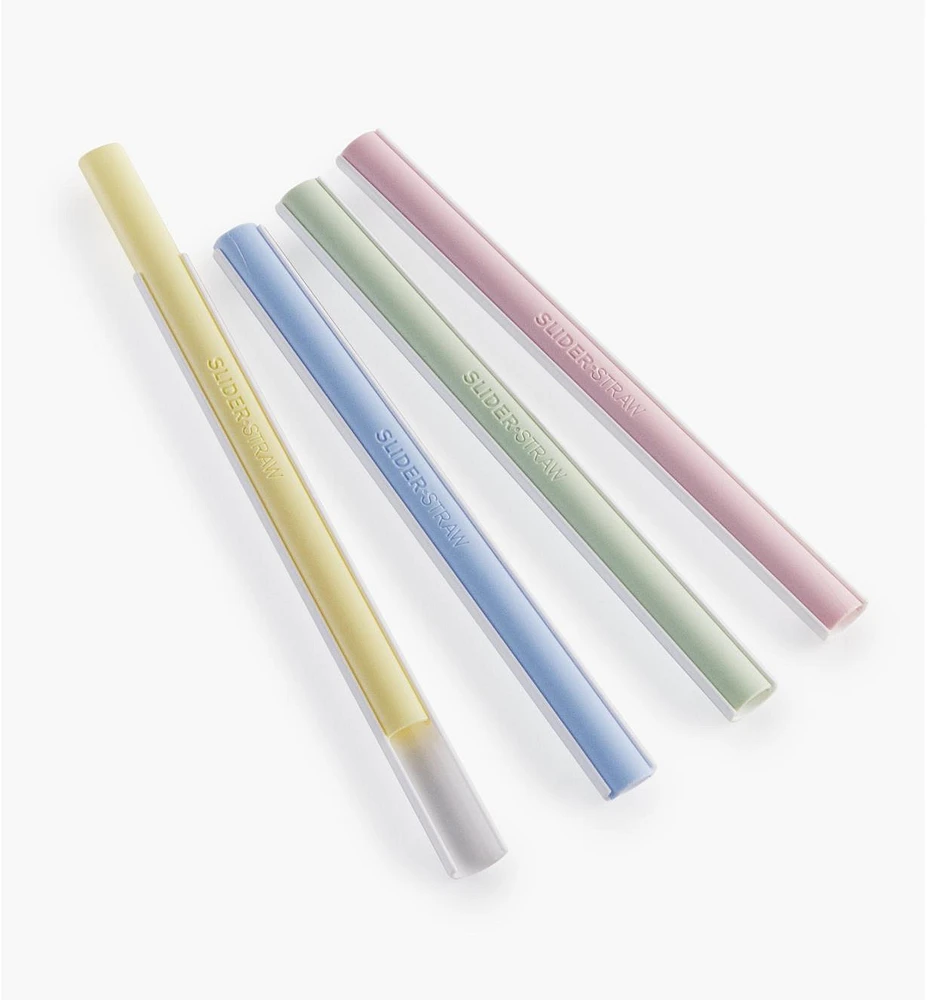 Reusable Slider Straws