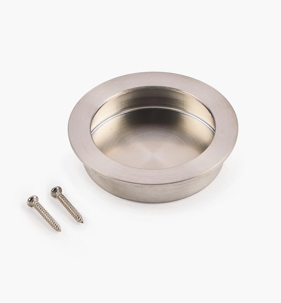 Stainless-Steel Round Recess Pulls