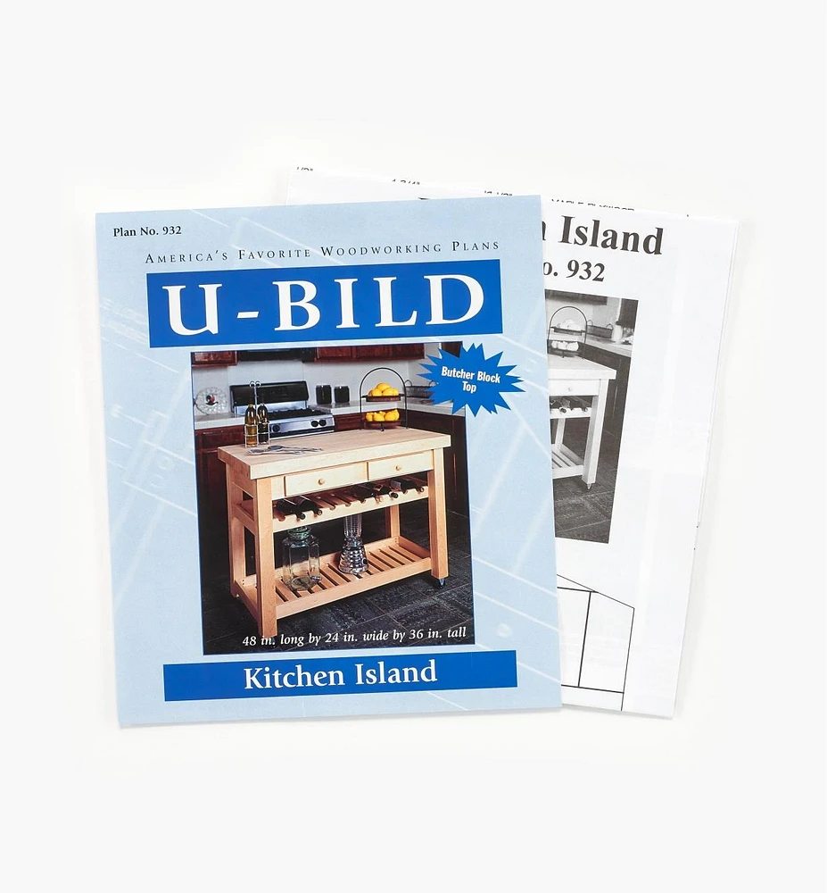 Kitchen Island Plan