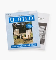 Folding Adirondack Chair Plan