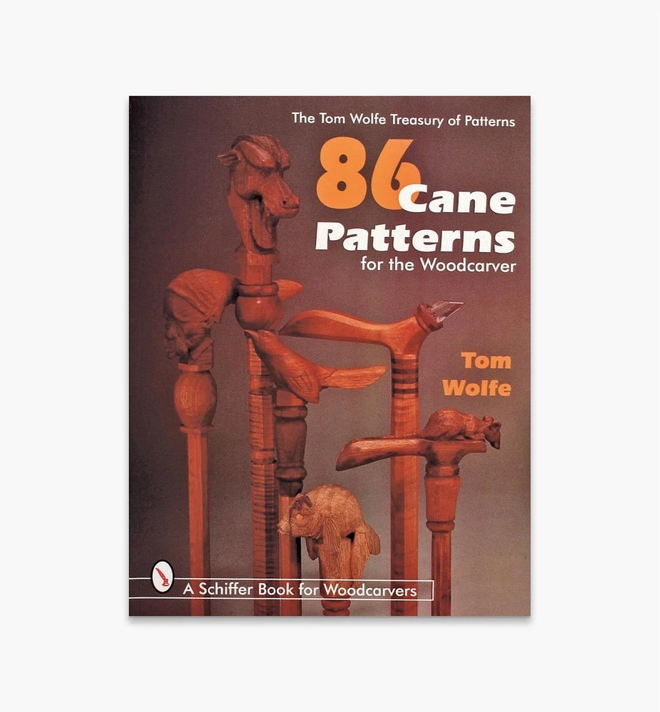 86 Cane Patterns for the Woodcarver