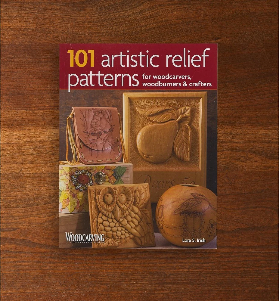 101 Artistic Relief Patterns for Woodcarvers, Woodburners & Crafters