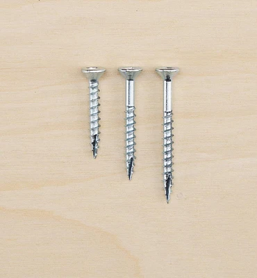 Square-Recess Hinge Edge Screws