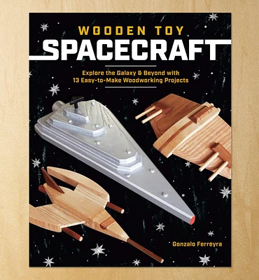 Wooden Toy Spacecraft