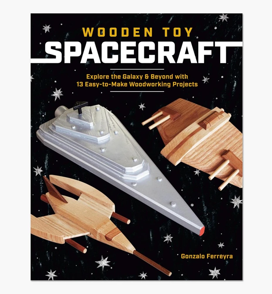 Wooden Toy Spacecraft