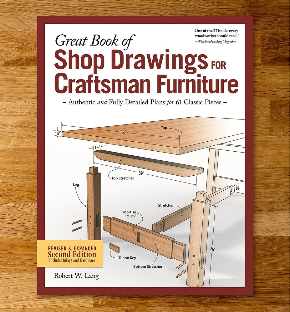 Great Book of Shop Drawings for Craftsman Furniture, Second Edition