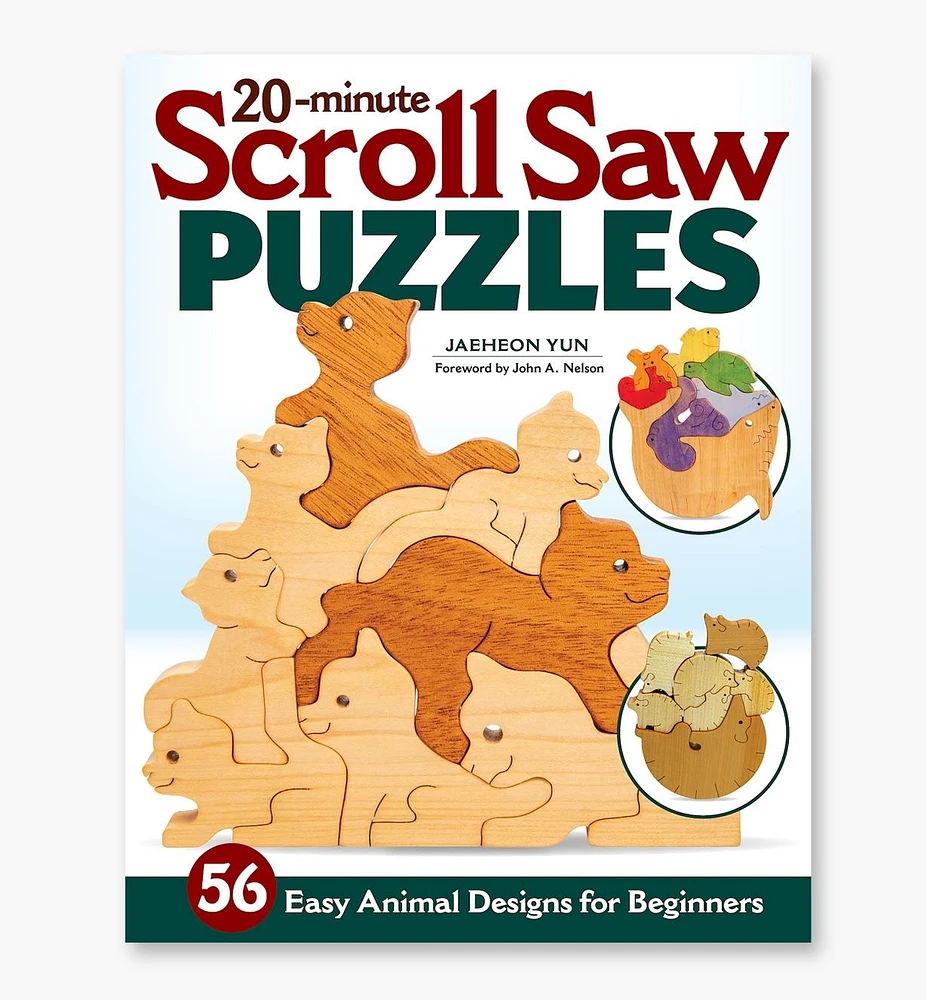 20-Minute Scroll Saw Puzzles