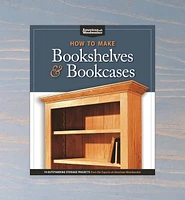 How to Make Bookshelves & Bookcases