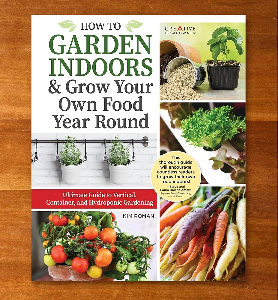 How to Garden Indoors & Grow Your Own Food Year Round