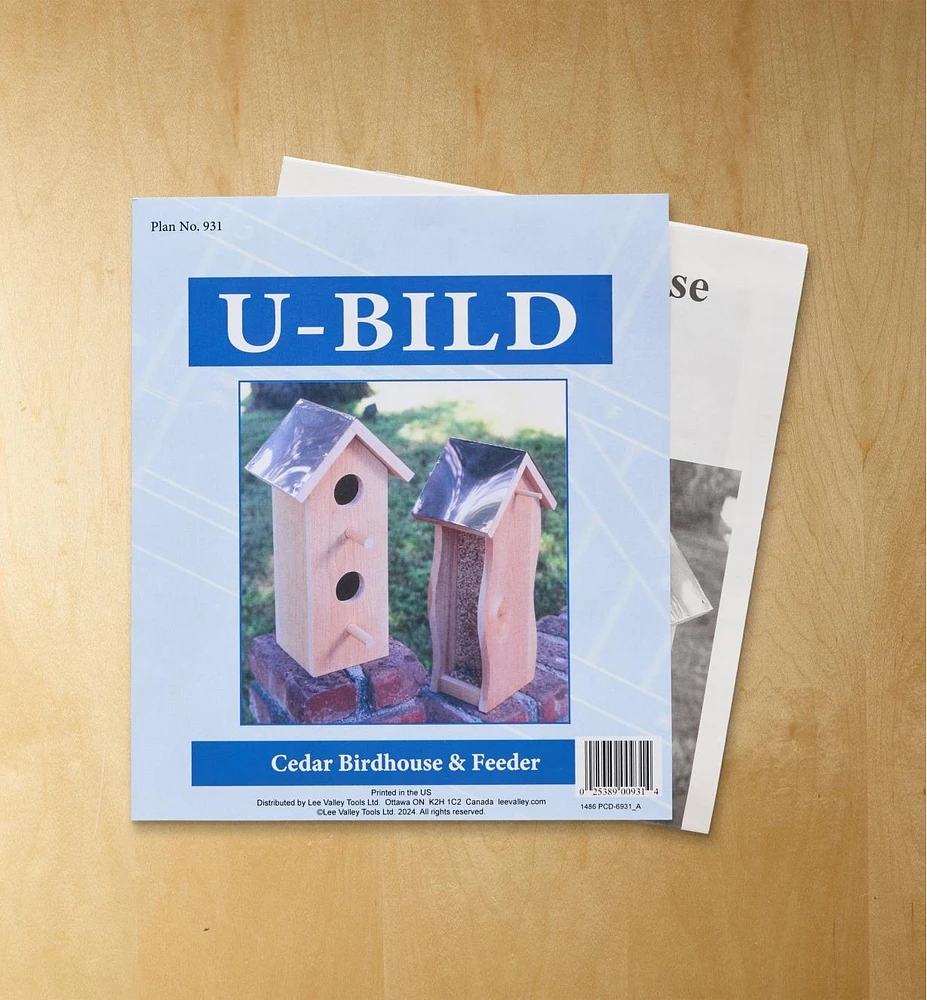 Cedae Birdhouse and Feeder Plan