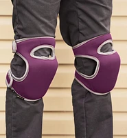 Memory Foam Knee Pads, Purple