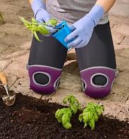 Memory Foam Knee Pads, Purple
