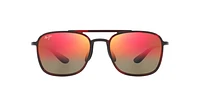 Maui Jim Unisex Écaille De Tortue Rouge