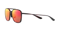 Maui Jim Unisex Écaille De Tortue Rouge