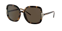 Tory Burch Woman Dark Tortoise