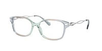 Coach Woman Gradient Transparent Blue