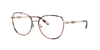 Michael Kors Woman Rose Gold, Pink Tortoise