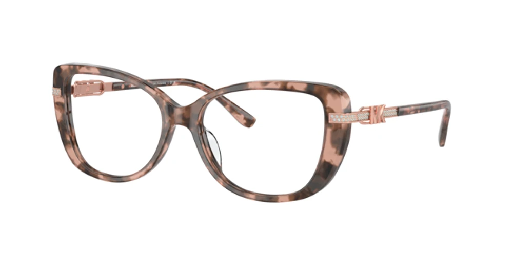 Michael Kors Woman Pink Tortoise