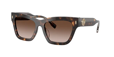 Tory Burch Woman Dark Tortoise