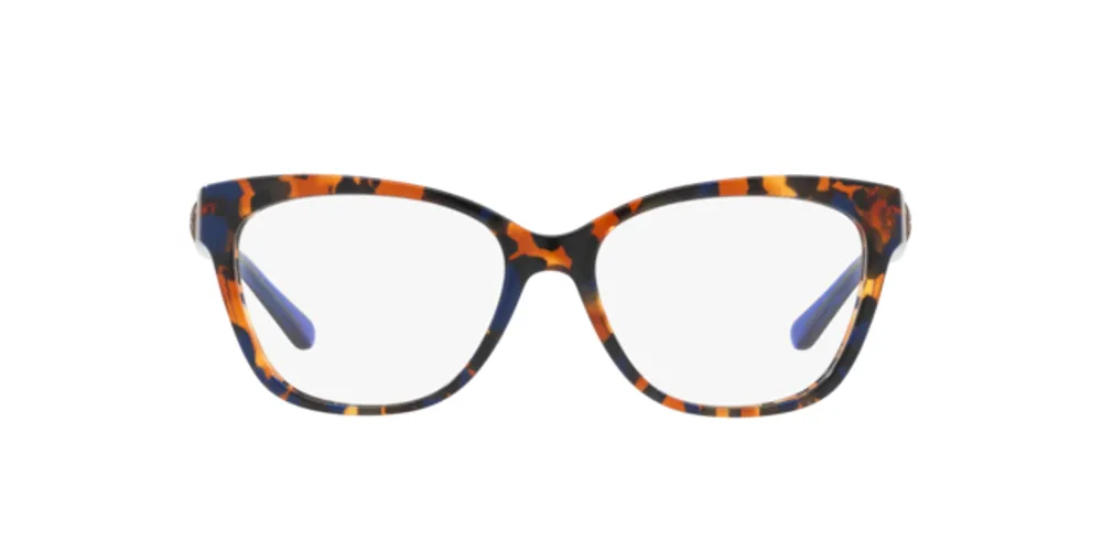 Tory Burch Woman Blue Flake Tortoise