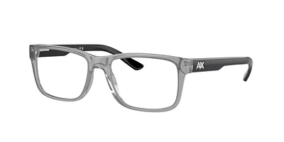 Armani Exchange Man Shiny Transparent Grey