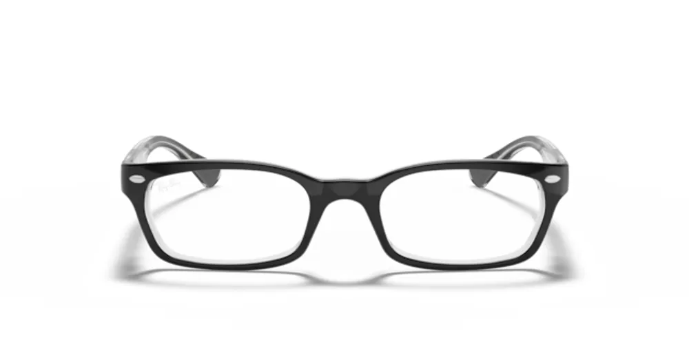 Ray-Ban Unisex Black On Transparent