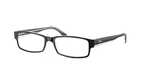 Ray-Ban Unisex Black On Transparent