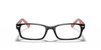 Ray-Ban Unisex Black On Red