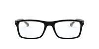 Ray-Ban Unisex Black On Transparent