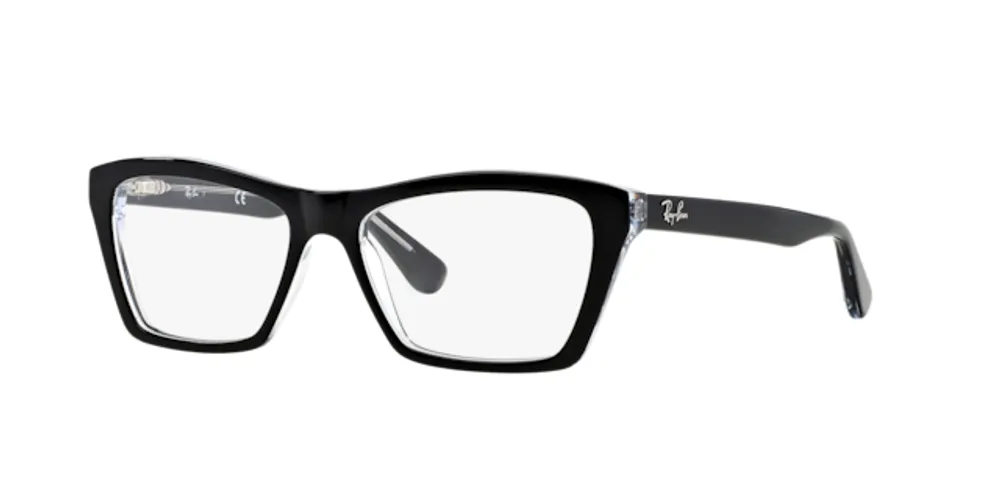 Ray-Ban Woman Black On Transparent