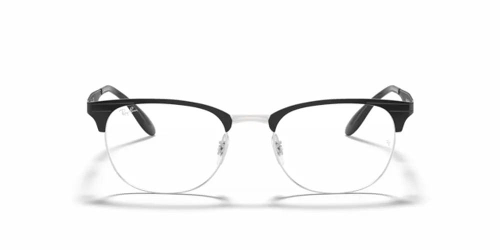 Ray-Ban Unisex Black On Silver