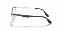 Ray-Ban Unisex Black On Silver