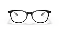 Ray-Ban Unisex Black On Transparent
