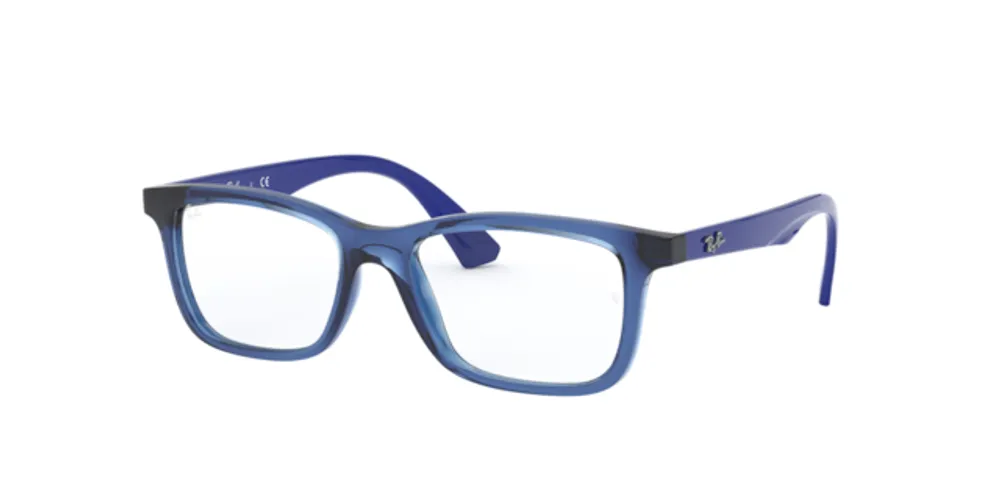 Ray-Ban Jr Unisex Transparent Blue