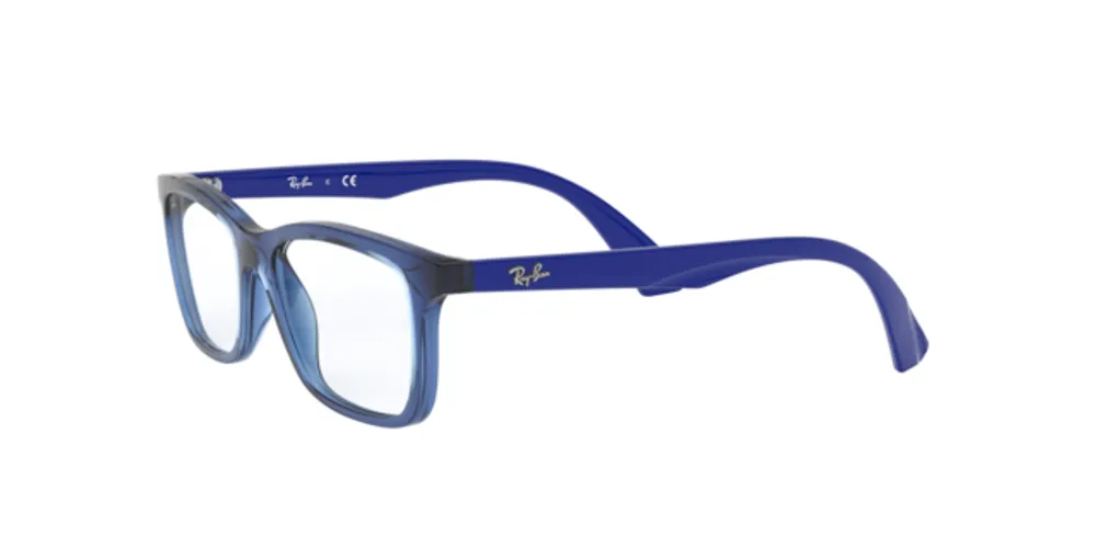 Ray-Ban Jr Unisex Transparent Blue