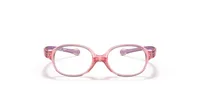 Ray-Ban Jr Unisex Transparent Light Red