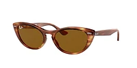 Ray-Ban Woman Striped Havana