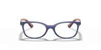 Ray-Ban Jr Unisex Transparent Blue