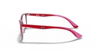 Ray-Ban Jr Unisex Transparent Red