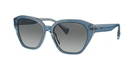 Ralph by Ralph Lauren Woman Shiny Blue On Milky Grey