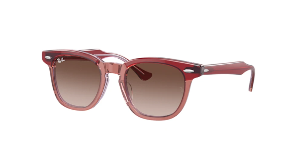 Ray-Ban Unisex Top Red & Orange & Light Purple