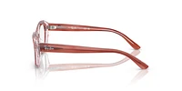 Ray-Ban Woman Striped On Transparent