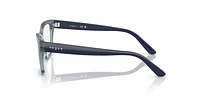 Vogue Unisex Transparent Blue