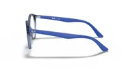 Ray-Ban Jr Unisex Transparent Blue