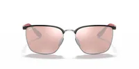 Ray-Ban Unisex Black On Silver