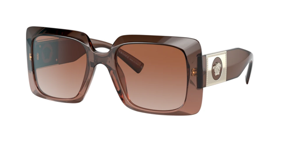 Versace Woman Transparent Brown Gradient