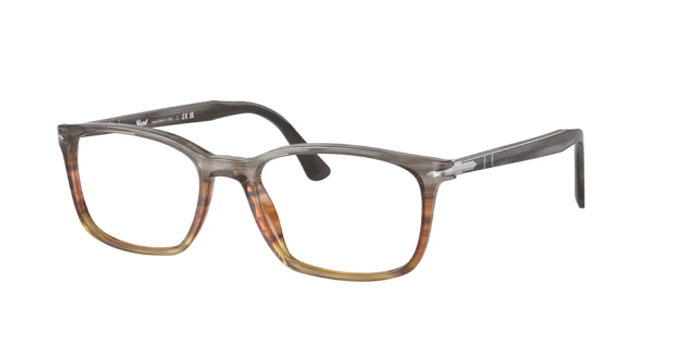 Persol Man Striped Grey, Gradient Brown